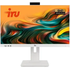 Моноблок IRU Strato 27" QHD i5 1235U (1.3) 16Gb SSD512Gb UHDG CR без ОС GbitEth WiFi BT 65W Cam белый 2560x1440