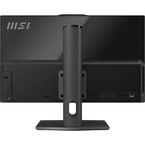 Моноблок MSI Modern AM242P 12M-1071XRU 23.8" Full HD i7 1255U (1.7) 16Gb SSD512Gb Iris Xe без ОС GbitEth WiFi BT 120W клавиатура мышь Cam черный 1920x1080