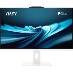 Моноблок MSI Pro AP272P 14M-650XRU 27" Full HD i3 14100 (3.5) 8Gb SSD512Gb UHDG 730 без ОС GbitEth WiFi BT 120W клавиатура мышь Cam белый 1920x1080