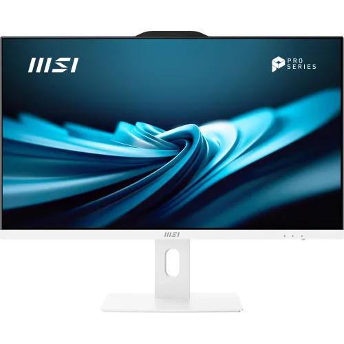 Моноблок MSI Pro AP272P 14M-650XRU 27" Full HD i3 14100 (3.5) 8Gb SSD512Gb UHDG 730 без ОС GbitEth WiFi BT 120W клавиатура мышь Cam белый 1920x1080