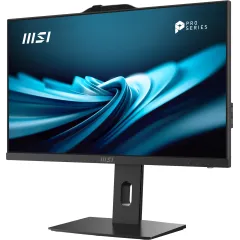 Моноблок MSI Pro AP242P 14M-688RU 23.8" Full HD i7 14700 (2.1) 16Gb SSD512Gb UHDG 770 Windows 11 Pro GbitEth WiFi BT 120W клавиатура мышь Cam черный 1920x1080