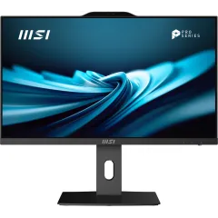 Моноблок MSI Pro AP242P 14M-661XRU 23.8" Full HD i7 14700 (2.1) 16Gb SSD512Gb UHDG 770 без ОС GbitEth WiFi BT 120W клавиатура мышь Cam черный 1920x1080