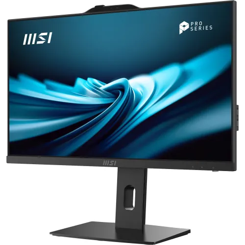 Моноблок MSI Pro AP242P 14M-670XRU 23.8" Full HD i3 14100 (3.5) 8Gb SSD512Gb UHDG 730 без ОС GbitEth WiFi BT 120W клавиатура мышь Cam черный 1920x1080