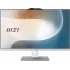 Моноблок MSI Modern AM272P 1M-685XRU 27" Full HD Core 7 150U (1.8) 32Gb SSD1Tb Graphics без ОС GbitEth WiFi BT 120W клавиатура мышь Cam белый 1920x1080