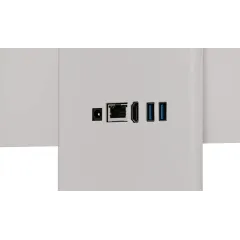 Моноблок Osio BaseLine B240i-019w 23.8" Full HD i5 1235U (1.3) 16Gb SSD512Gb Iris Xe Windows 11 Pro GbitEth WiFi BT 84W Cam белый 1920x1080 (RUS)