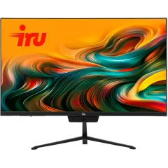 Моноблок IRU P233 23.8" Full HD i3 1220P (1.5) 8Gb SSD256Gb UHDG CR без ОС GbitEth WiFi BT 65W Cam черный 1920x1080