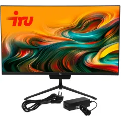 Моноблок IRU P233 23.8" Full HD i3 1220P (1.5) 16Gb SSD512Gb UHDG CR Windows 11 Pro 64 GbitEth WiFi BT 65W Cam черный 1920x1080