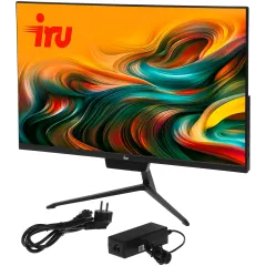 Моноблок IRU P233 23.8" Full HD i3 1220P (1.5) 16Gb SSD512Gb UHDG CR без ОС GbitEth WiFi BT 65W Cam черный 1920x1080
