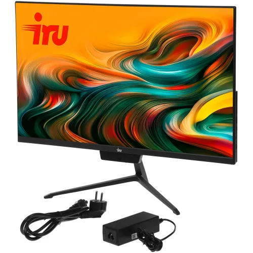 Моноблок IRU P233 23.8" Full HD i3 1220P (1.5) 16Gb SSD512Gb UHDG CR без ОС GbitEth WiFi BT 65W Cam черный 1920x1080