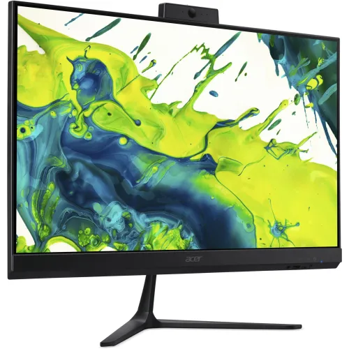 Моноблок Acer Aspire C24-2G 23.8" Full HD Ryzen 7 8845HS (3.8) 16Gb SSD512Gb 780M Eshell GbitEth WiFi BT 120W клавиатура мышь Cam черный 1920x1080