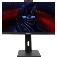 Моноблок Amur Тигр H6I12 23.8" Full HD i3 12100 (3.3) 16Gb SSD512Gb UHDG 730 FreeDOS GbitEth WiFi BT 120W Cam черный 1920x1080 (RUS)