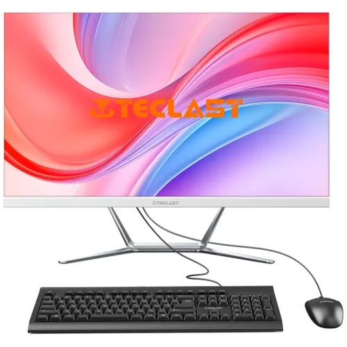 Моноблок Teclast K24 Air 23.8" Full HD i5 12600H (2.7) 32Gb SSD1Tb Iris Xe Windows 11 Pro GbitEth WiFi BT 120W клавиатура мышь белый 1920x1080