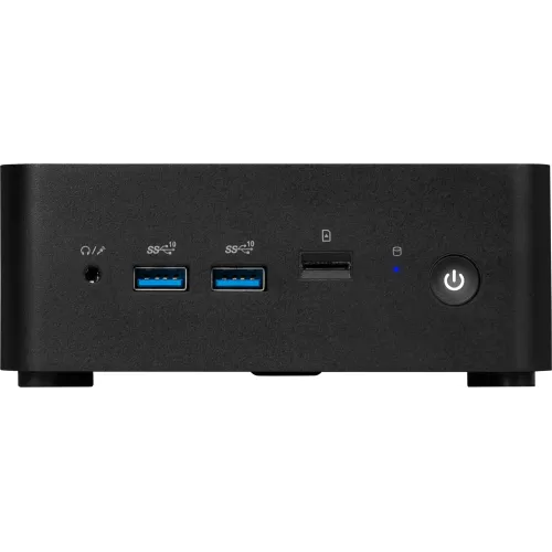 Неттоп MSI Cubi NUC 1M-043XRU Core 7 150U (1.8) 16Gb SSD512Gb Graphics CR без ОС 2xGbitEth WiFi BT 120W черный (9S6-B0B111-089)