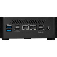 Неттоп MSI Cubi NUC 1M-043XRU Core 7 150U (1.8) 16Gb SSD512Gb Graphics CR без ОС 2xGbitEth WiFi BT 120W черный (9S6-B0B111-089)