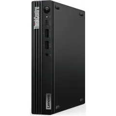 Неттоп Lenovo ThinkCentre Tiny M70q-5 slim i7 14700T (1.3) 16Gb SSD512Gb UHDG 770 Windows 11 Pro 64 GbitEth WiFi BT 135W kb мышь клавиатура черный (12TD0041UM)