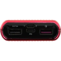 Мобильный аккумулятор Vipe Onyx 10000mAh QC3.0/PD3.0 18W 3A USB-A/USB-C красный (VPPBONYX10KHRED)