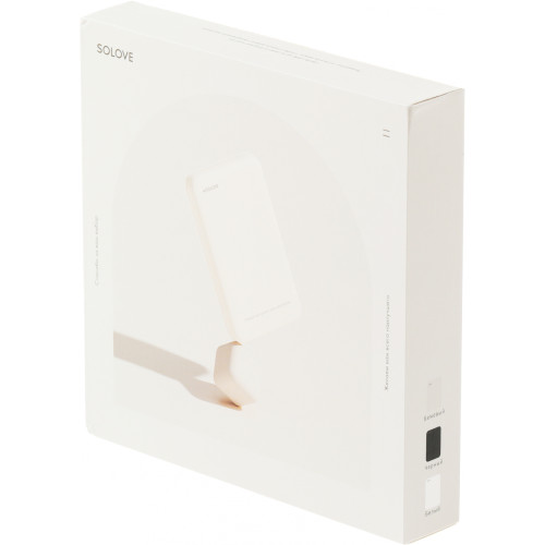 Мобильный аккумулятор Solove W12 5000mAh QC3.0/PD3.0 20W 3A USB-C беспров.зар. бежевый (W12 BEIGE RUS)
