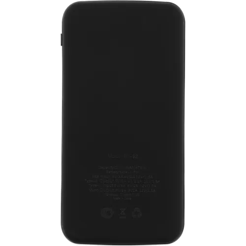 Мобильный аккумулятор Redline RP52 10000mAh 3A USB-A черный (УТ000032478)