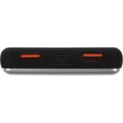 Мобильный аккумулятор Redline PDP-3A 10000mAh 3A 2xUSB-A/USB-C серебристый (УТ000018984)