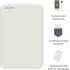 Мобильный аккумулятор Solove Mi W12 Pro 10000mAh QC3.0/PD3.0/PE2.0 20W 3A USB-C белый (W12 PRO WHITE RUS)