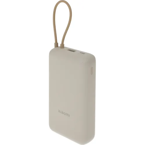 Мобильный аккумулятор Xiaomi BHR8851GL 20000mAh 33W 3A USB-A/USB-C бежевый