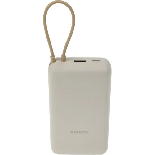Мобильный аккумулятор Xiaomi BHR8851GL 20000mAh 33W 3A USB-A/USB-C бежевый