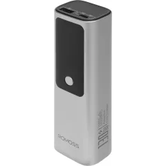 Мобильный аккумулятор Romoss PPU10 10000mAh QC/PD 130W 5A USB-A/USB-C серебристый/черный