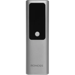 Мобильный аккумулятор Romoss PPU10 10000mAh QC/PD 130W 5A USB-A/USB-C серебристый/черный