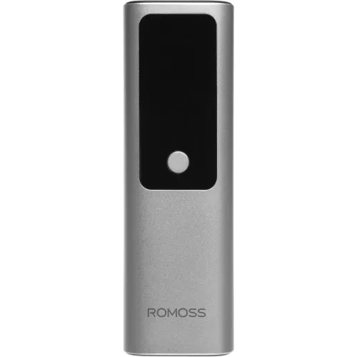 Мобильный аккумулятор Romoss PPU10 10000mAh QC/PD 130W 5A USB-A/USB-C серебристый/черный