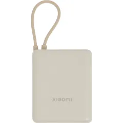Мобильный аккумулятор Xiaomi BHR9333GL 10000mAh PD 33W 3A USB-A/USB-C бежевый