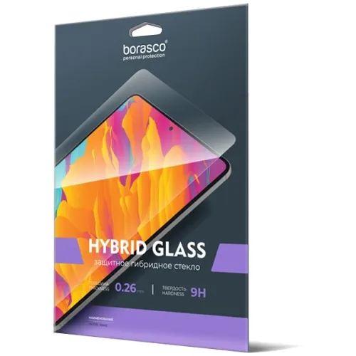 Защитное стекло для экрана прозрачная BoraSCO Hybrid Glass Realme Pad 10.4" 10.4" 1шт. (71190)