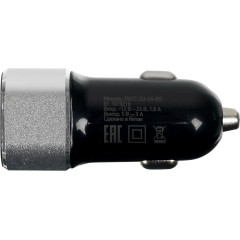 Автомобильное зар./устр. Digma DGCC-2U-3A-BS 15W 2.1A+1A 2xUSB универсальное черный