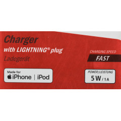 Сетевое зар./устр. Hama H-183267 5W 1A для Apple черный (00183267)