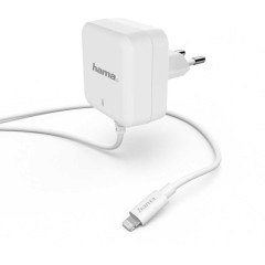Сетевое зар./устр. Hama H-183318 30W 3A (PD) для Apple белый (00183318)