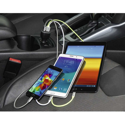 Автомобильное зар./устр. Hama H-173603 5W 2.1A+2.1A+1A 3xUSB универсальное черный (00173603)