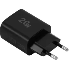 Сетевое зар./устр. Digma DGW2C 20W 3A (PD) USB-C универсальное черный (DGW2C0F010BK)