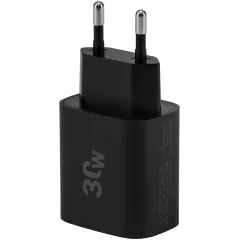 Сетевое зар./устр. Digma DGW3C 30W 3A (PD) USB-C универсальное черный (DGW3C0F010BK)