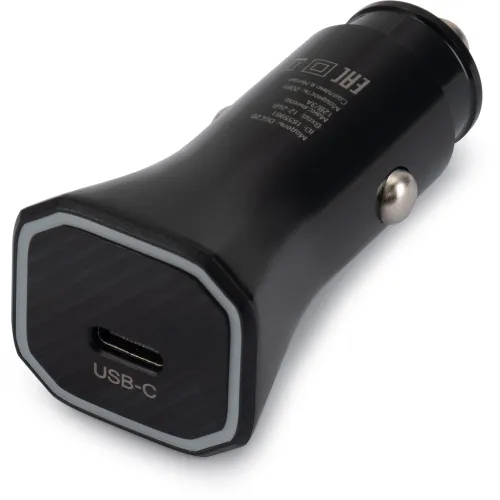 Автомобильное зар./устр. Digma DGC2B 20W 3A (PD) USB-C универсальное черный (DGC2B0F010BK)