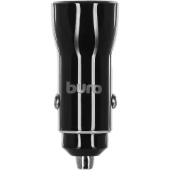 Автомобильное зар./устр. Buro BUCN1 18W 3A (PD+QC) USB-C/USB-A универсальное черный (BUCN18P110BK)