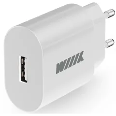 Сетевое зар./устр. Wiiix UNN-4-1-01-QC-W 18W 3A (QC) USB универсальное белый