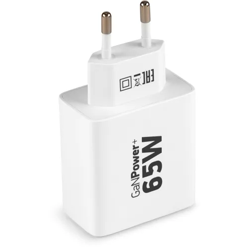 Сетевое зар./устр. Digma Pro DPW6B 65W 3.25A (PD+QC) 2хUSB-C/USB-A универсальное белый (DPW6B5GX12WH)