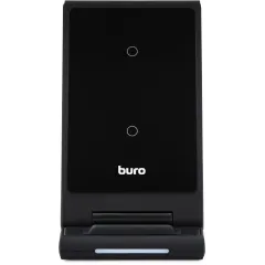 Беспроводное зар./устр. Buro CWC-QC5 15W 3A (QI) USB-C универсальное черный (CWC-QC5A15BK)