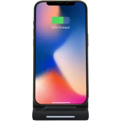 Беспроводное зар./устр. Buro CWC-QC5 15W 3A (QI) USB-C универсальное черный (CWC-QC5A15BK)