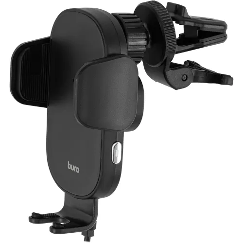 Автомобильное зар./устр. Buro BUQC15 15W 2.5A (QI) USB-C универсальное черный (BUQ15AC00BK)