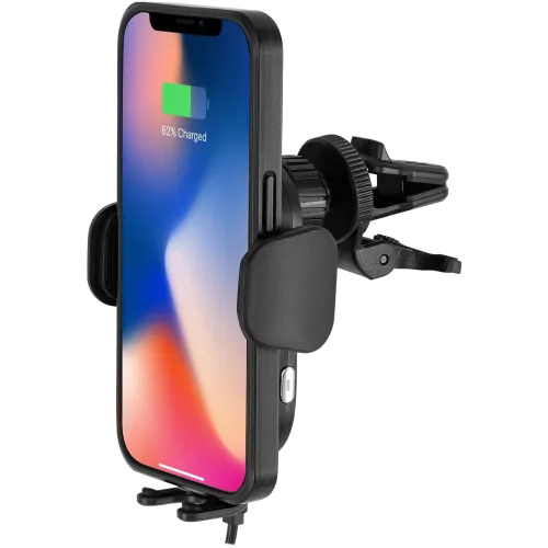 Автомобильное зар./устр. Buro BUQC15 15W 2.5A (QI) USB-C универсальное черный (BUQ15AC00BK)