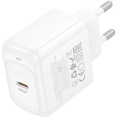 Сетевое зар./устр. Hoco CS53A Surplus 25W 3A (PD) USB Type-C универсальное белый (31488)
