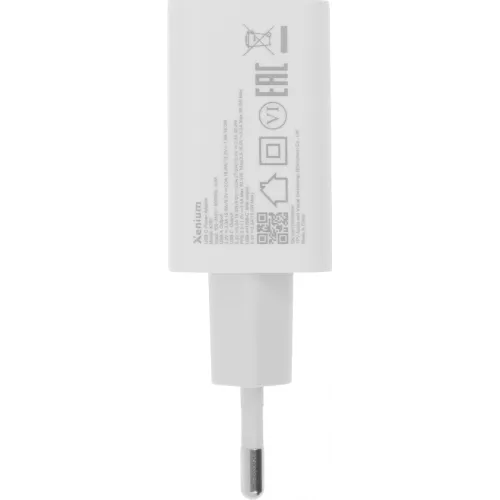Сетевое зар./устр. Xenium X302 30W 3A+2A USB/USB Type-C универсальное белый (CCX3020W/00)