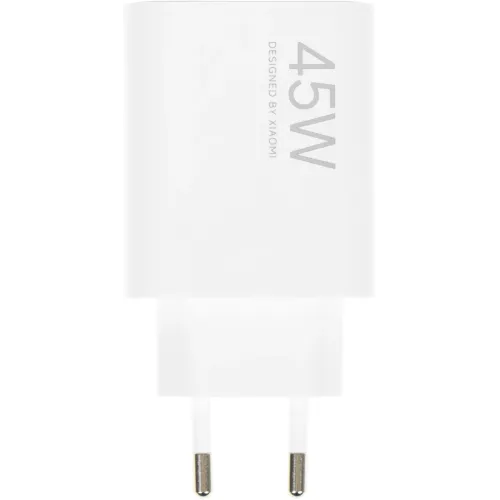 Сетевое зар./устр. Xiaomi BHR07SLEU 45W 4.1A (PD) USB-A универсальное белый