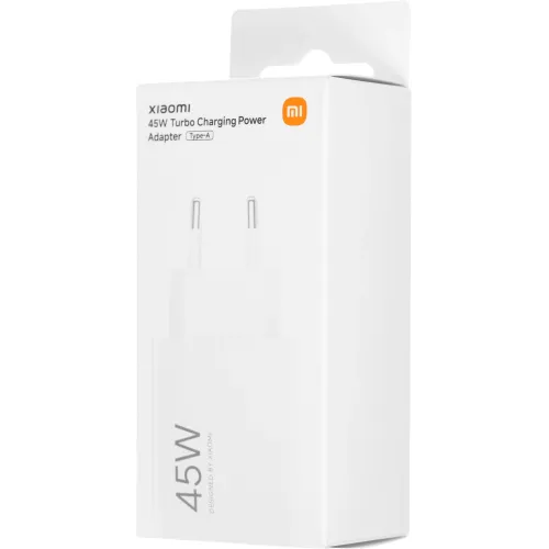 Сетевое зар./устр. Xiaomi BHR07SLEU 45W 4.1A (PD) USB-A универсальное белый