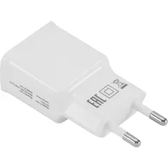 Сетевое зар./устр. Buro TJ-248W 12W 2.4A (QC) USB-A универсальное белый